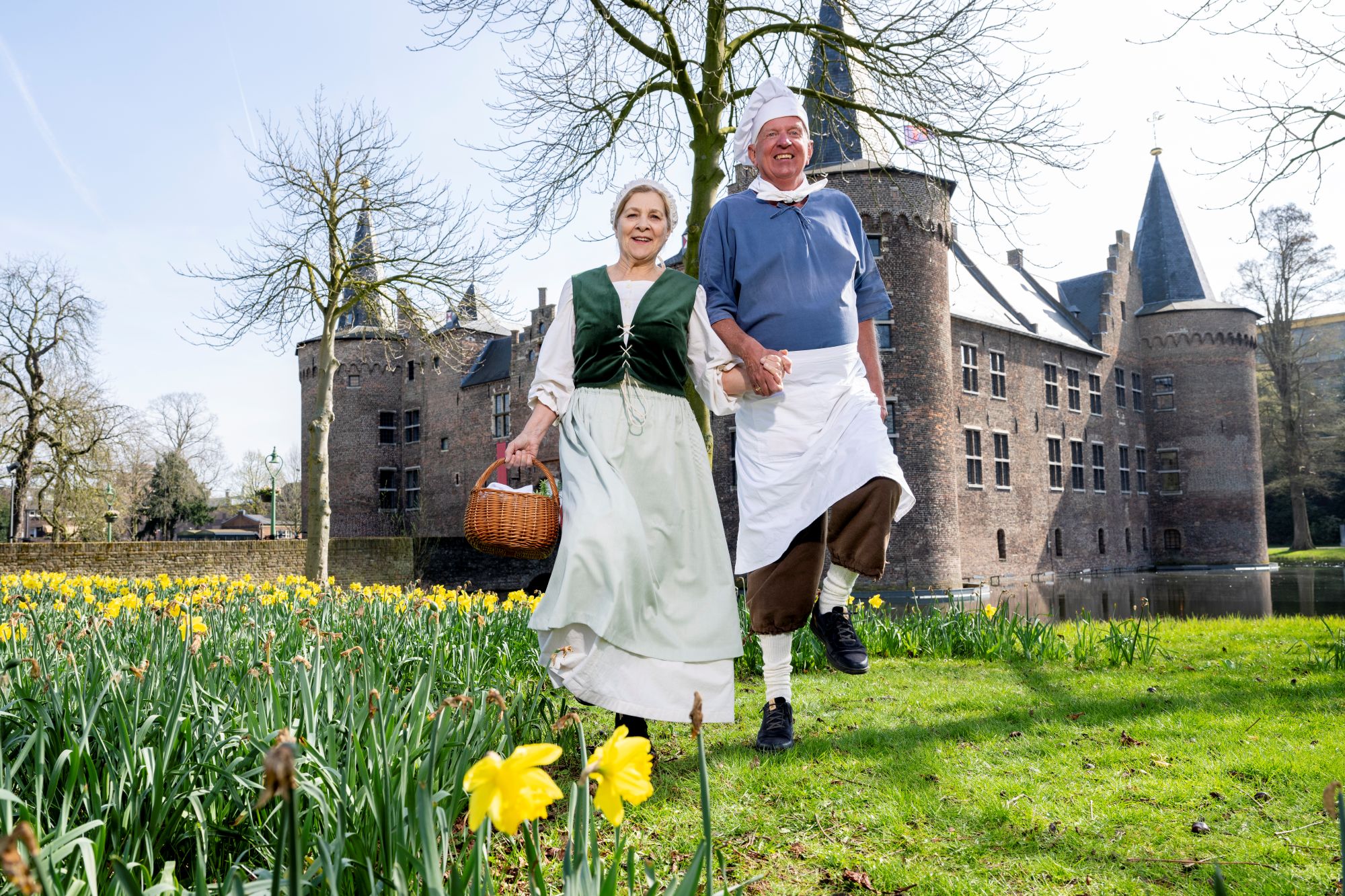 Kasteel Helmond verandert meivakantie weer in Lentekasteel